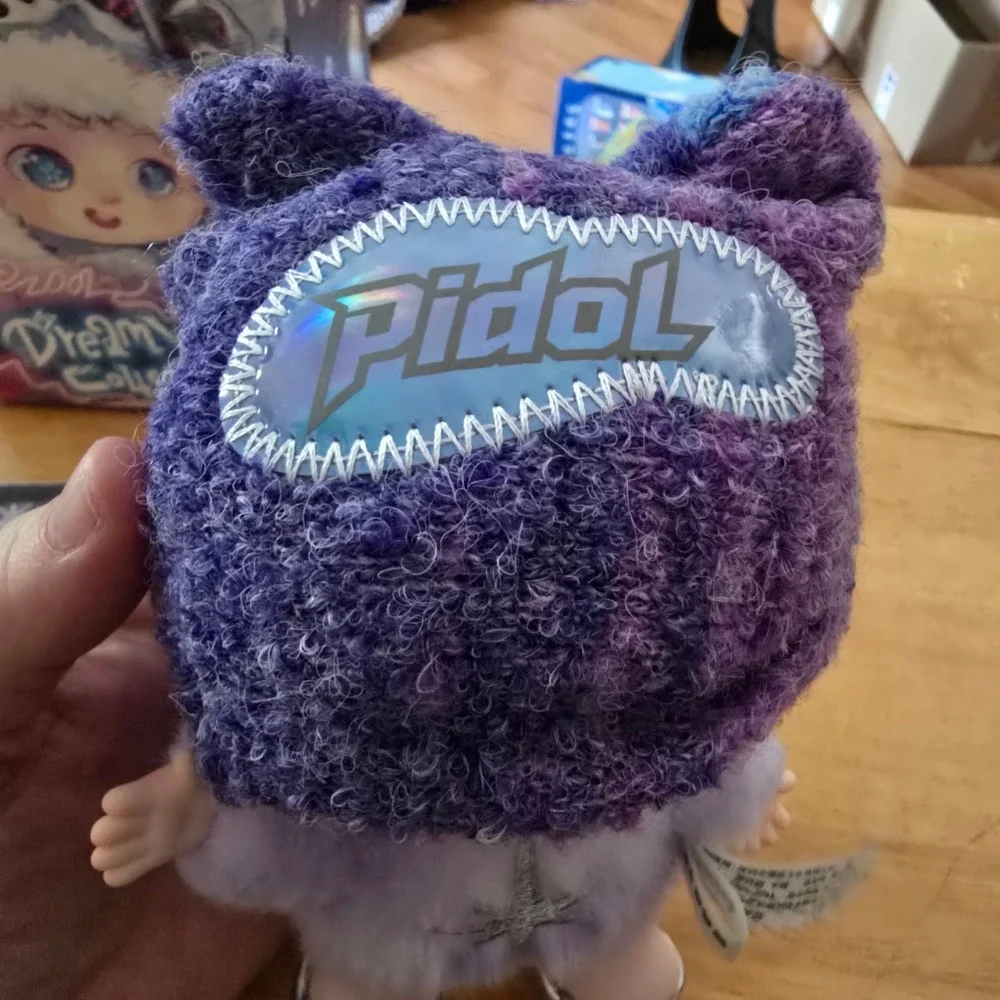 PIDOL Dream Weaving Collection Neon Dreamer Vinyl Plush Doll Purple Art Toy A5